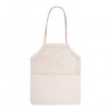 Mesh Calico Tote Bags Natural